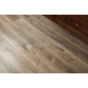 Кварцвинил "Alpine Floor" 7-9 Дуб коричневый, Premium XL