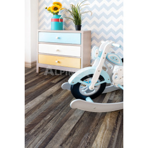 Кварцвинил "Alpine Floor" 5-11 Орех состаренный1, Ultra