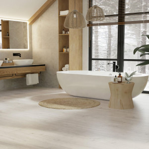 Ламинат "Egger" EPL123 Дуб Уолтем белый, Large Aqua+