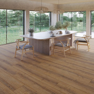 Ламинат "Egger" EPL184 Дуб Шерман коньяк коричневый, Large Aqua+