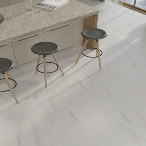 Ламинат "Egger" EPL245 Мрамор Леванто белый, Large Aqua+