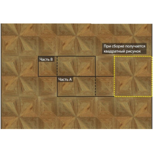 Ламинат "Floorwood" 4058 Тоскана, Palazzo