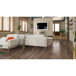 ЛАМИНАТ KRONOTEX MAMMUT PLUS D4791 ДУБ КОРИЧНЕВЫЙ МАКРО