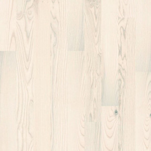ПАРКЕТНАЯ ДОСКА GRABO EMINENCE ЯСЕНЬ КЛАССИК БЕЛЫЙ ЛАК ОДНОПОЛОСНЫЙ