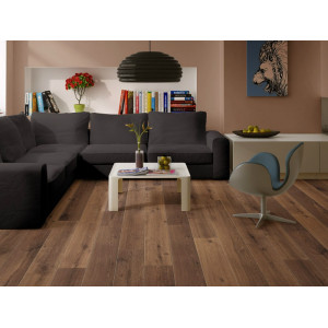 ЛАМИНАТ QUICK-STEP PERSPECTIVE UF1001 ДУБ VINTAGE ТЕМНЫЙ ЛАКИРОВАННЫЙ