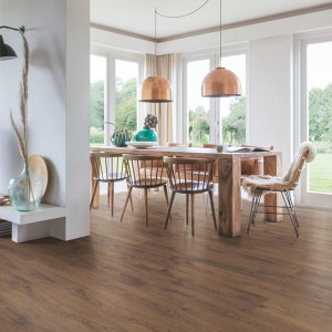 ЛАМИНАТ QUICK-STEP CLASSIC CLM4091 ДУБ ГОРНЫЙ КОРИЧНЕВЫЙ