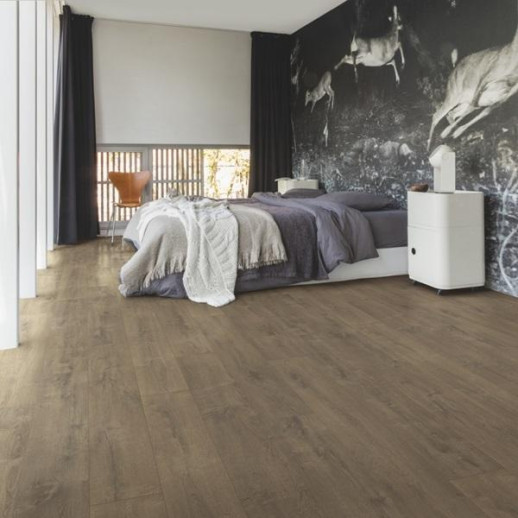 Виниловые полы Quick-Step Balance Click Дуб Бархатный Коричневый BACL40160