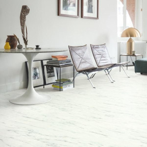Виниловые полы Quick-Step Ambient Glue Plus Итальянский Мрамор AMGP40136