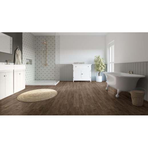 Виниловые полы Quick-Step Balance Click Дуб Коттедж Темно-коричневый BACL40027