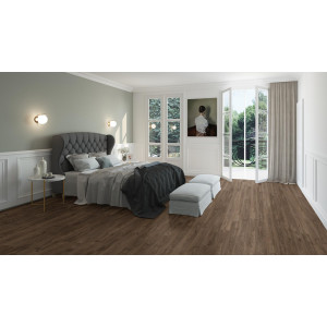 Виниловые полы Quick-Step Balance Click Дуб Коттедж Темно-коричневый BACL40027
