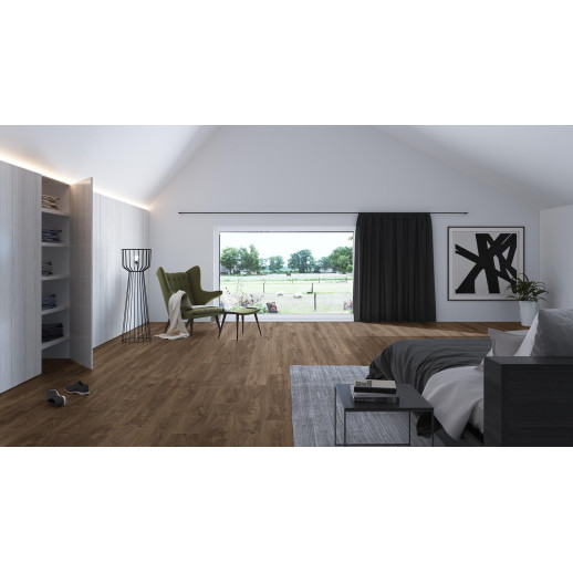 Виниловые полы Quick-Step Balance Click Дуб Коттедж Темно-коричневый BACL40027