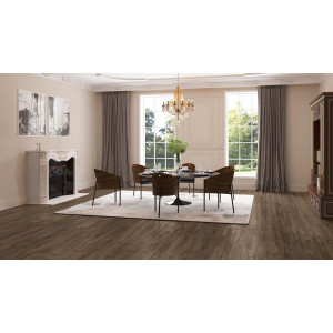 Виниловые полы Quick-Step Balance Click Дуб Коттедж Темно-коричневый BACL40027