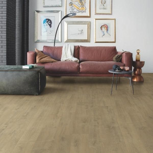 Виниловые полы Quick-Step Balance Click Дуб Бархатный Песочный BACL40159