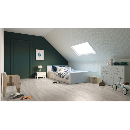 Виниловые полы Quick-Step Balance Click Жемчужный Серо-коричневый Дуб BACL40133