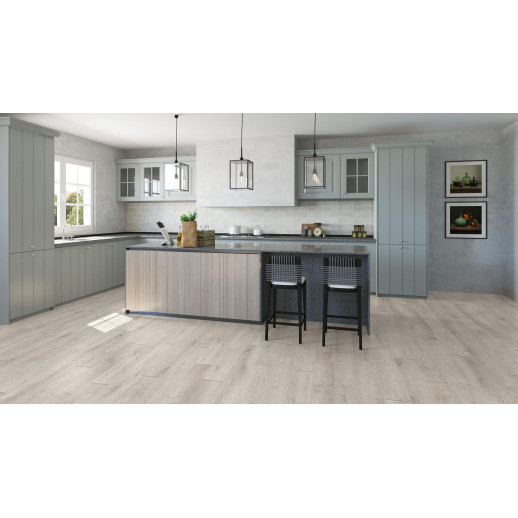 Виниловые полы Quick-Step Balance Click Жемчужный Серо-коричневый Дуб BACL40133
