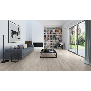 Виниловые полы Quick-Step Balance Click Жемчужный Серо-коричневый Дуб BACL40133