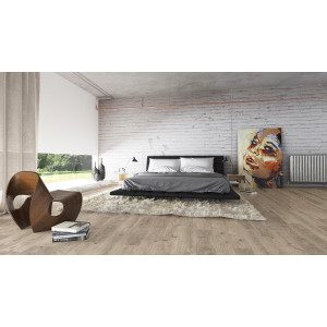 Виниловые полы Quick-Step Balance Rigid Click Дуб Коттедж Серо-коричневый RBACL40026