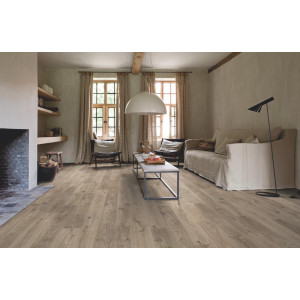 Виниловые полы Quick-Step Balance Rigid Click Дуб Коттедж Серо-коричневый RBACL40026