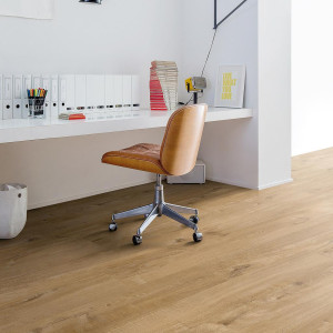 Виниловые полы Quick-Step Pulse Click Дуб Хлопковый Натуральный PUCL40104