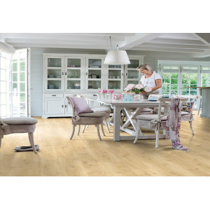 Виниловые полы Quick-Step Balance Click Бежевый Дуб BACL40018
