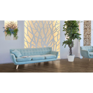 Кварцвинил "Alpine Floor" 3-8 Дуб светлый, Easy Line