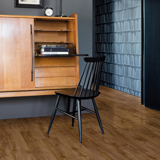 Виниловые полы Quick-Step Pulse Click Дуб Осенний Коричневый PUCL40090