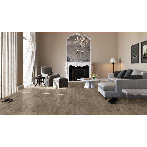 Виниловые полы Quick-Step Balance Glue Plus Дуб Коттедж Серо-коричневый BAGP40026