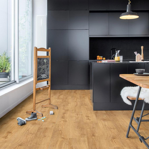 Виниловые полы Quick-Step Pulse Click Дуб Осенний Медовый PUCL40088