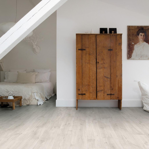 Виниловые полы Quick-Step Balance Click Дуб Каньон Светлый Пилёный BACL40128