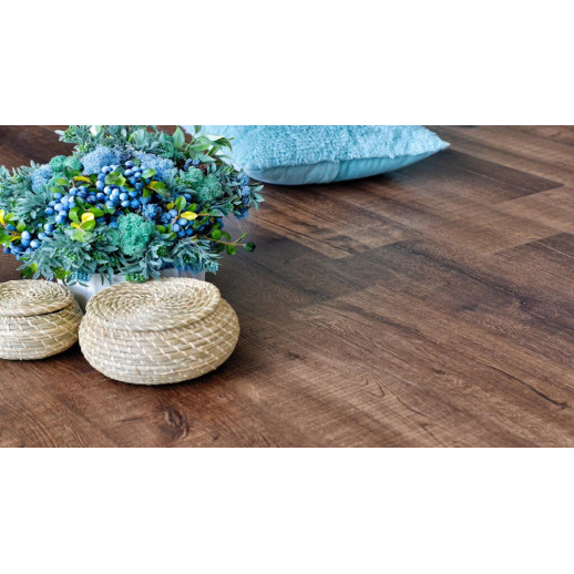 Кварцвинил "Alpine Floor" 2-2 Дуб мокка, Real Wood