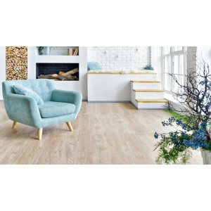 Кварцвинил "Alpine Floor" 3-23 Дуб кремовый, Easy Line