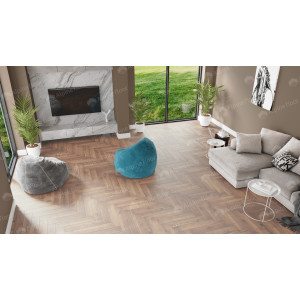 Кварцвинил "Alpine Floor" 13-2 Дуб Royal, Parquet Light