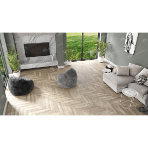 Кварцвинил "Alpine Floor" 13-5 Дуб натуральный отбеленный, Parquet Light