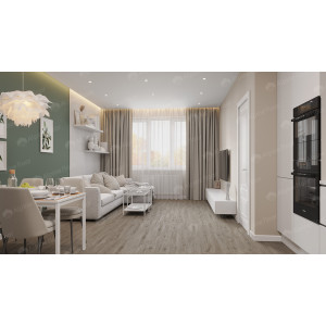 Кварцвинил "Alpine Floor" 14-8 Прэсто, Solo